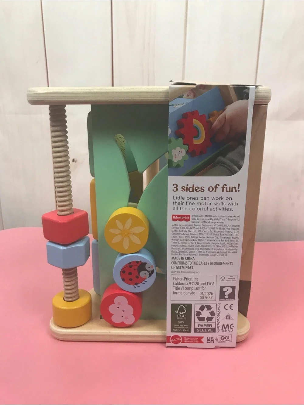 Fisher-Price fine encourages motifs